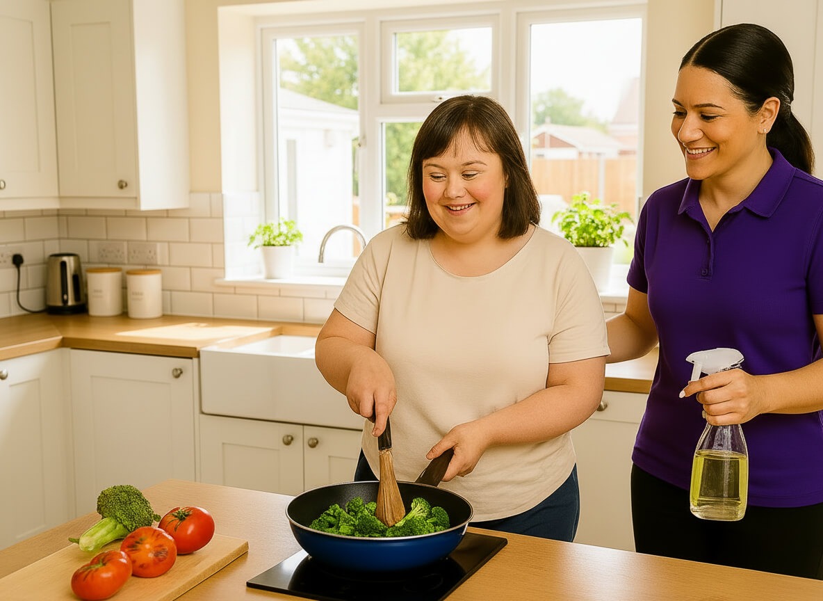 skyler care supported living cooking support